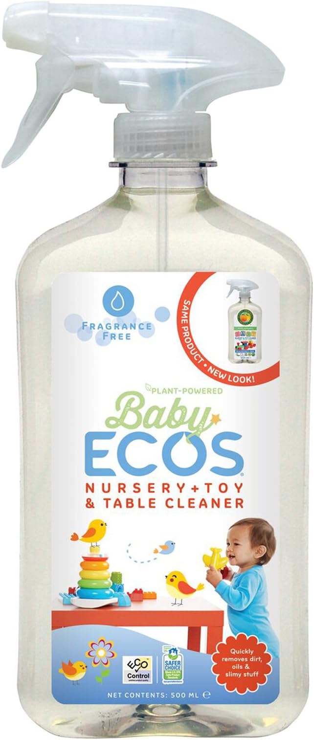 Earth Friendly Products Baby Nursery and Toy Cleaner Fragrance Free 500 ml (Pack of 3)