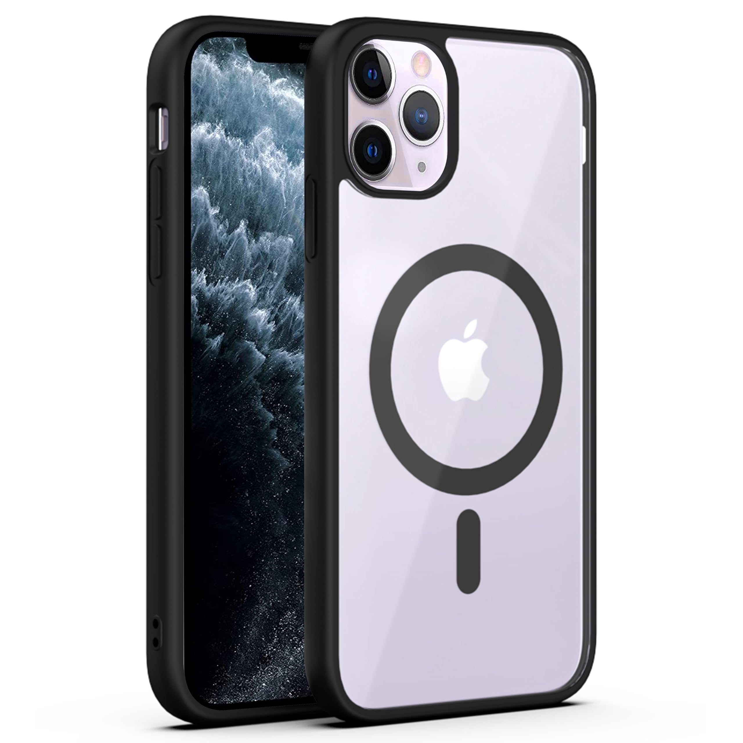 Zapcase Back Case Cover for iPhone 11 Pro Max | Compatible for iPhone 11 Pro Max Back Case Cover | Scratch-Resistant Back Case Cover | Black (B0BYNS4FMV) Amazon Price History, Amazon Price Tracker