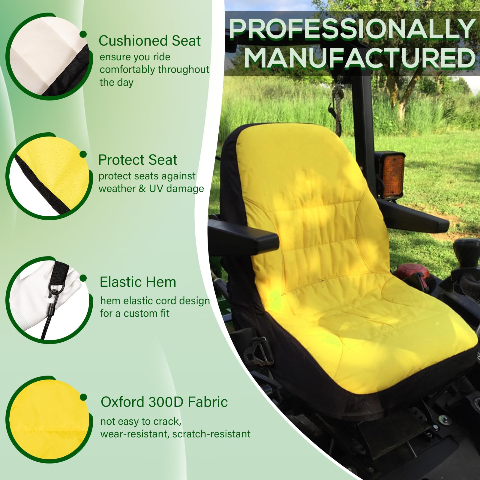 LP68694 Coprisedile per trattore utilitario compatto per John Deere LP LP68694 Coprisedile per trattore utilitario compatto per John Deere LP