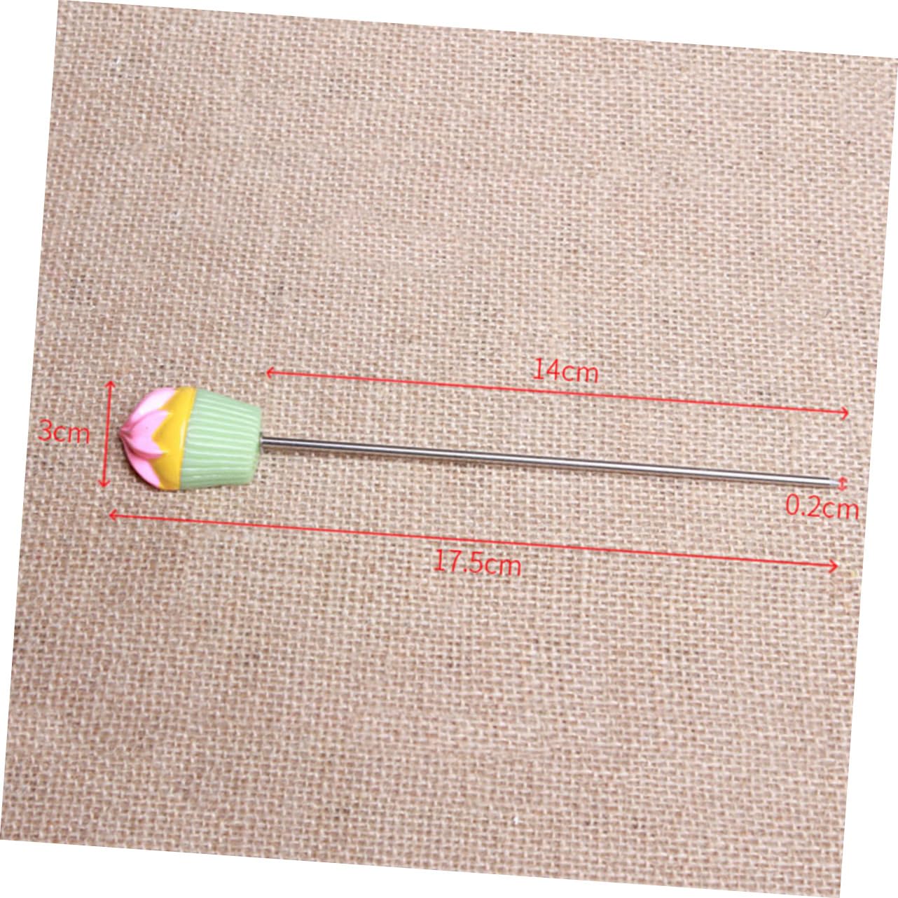Mikinona Professional Cake Taster Steel Cake Testing Needle Baking Tester Tool Reusable Must-have for Baking