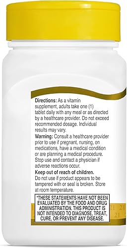 Miniatura 6 de 21st Century B-50 Complex Comprimidos de liberación prolongada, 60 unidades (paquete de 2)