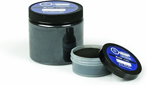 Lightning Powder Polvo de huellas dactilares latente negro (2 onzas)