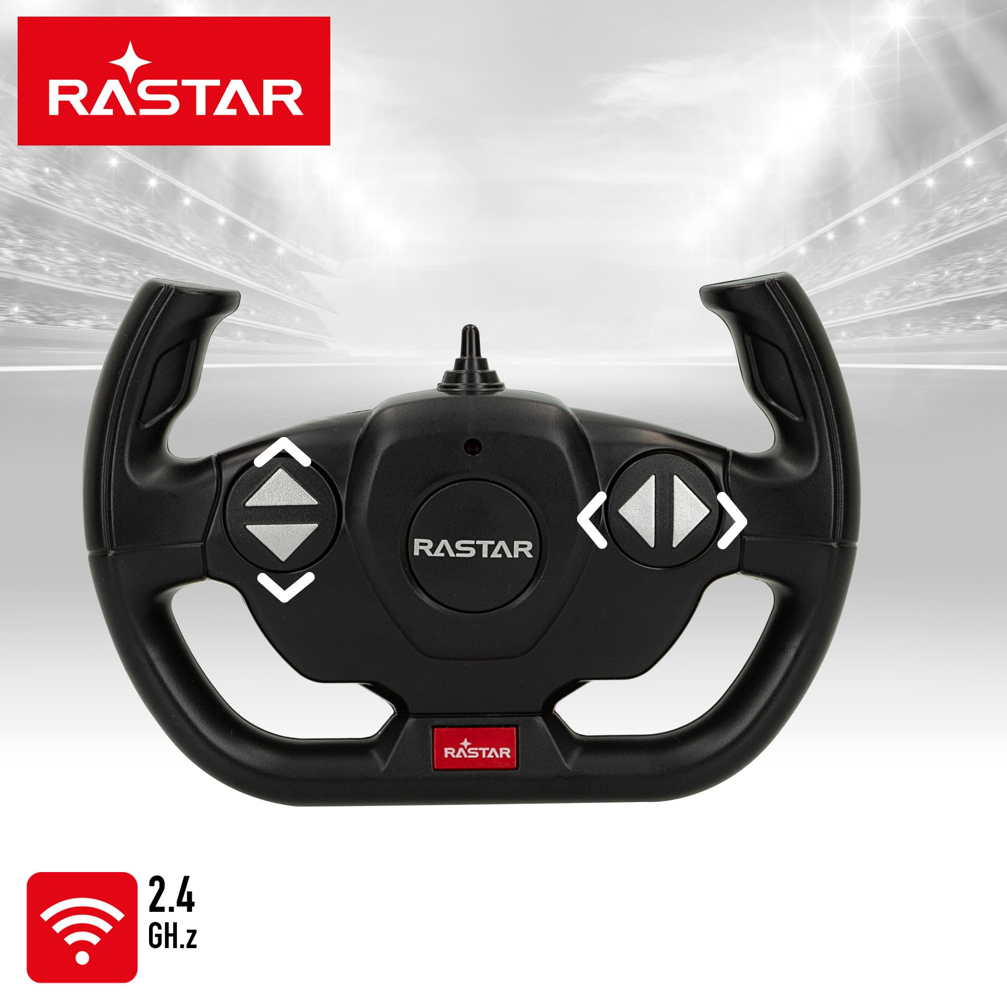 ColorBaby Rastar samochód zdalnie sterowany, Porsche 911 GT2 RS Clubsport 25, oficjalna licencja, skala 1:14, ze światłem, samochody zdalnie sterowane, pojazd zdalnie sterowany, pilot (41275)