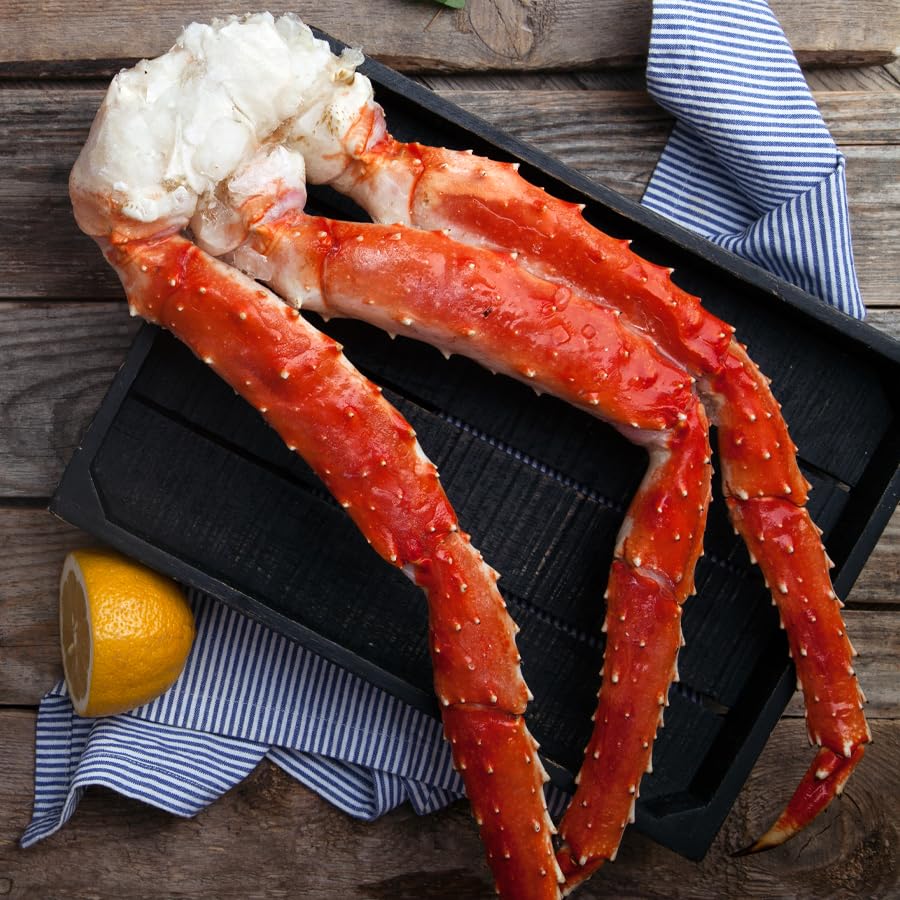 Amazon.com: Premium Wild Alaskan Red King Crab 20 Lbs (serves 19