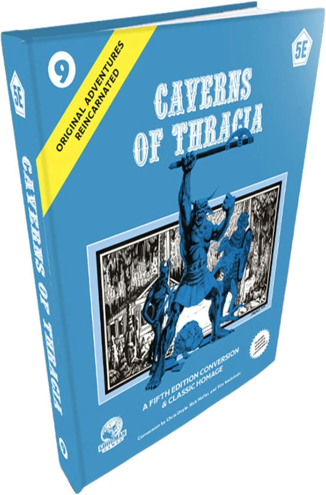Original Adventures Reincarnated #9: Caverns of Thracia (5E)