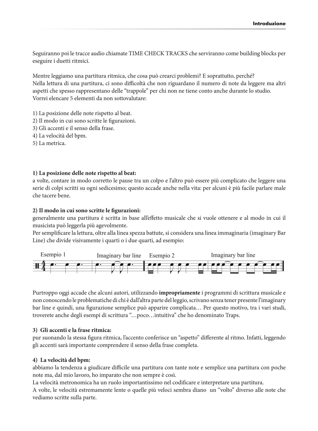Reading, timing & ear training. Un corso di studio per sviluppare la lettura ritmica, il timing e l'orecchio ritmico in ensemble. Con file audio per il download