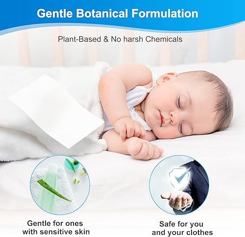 Miniatura 5 de LANSIRY Hojas de detergente para ropa  200 cargas, tiras de detergente para lavado de lino fresco, compactas, ligeras, sin líquidos, ecológicas,