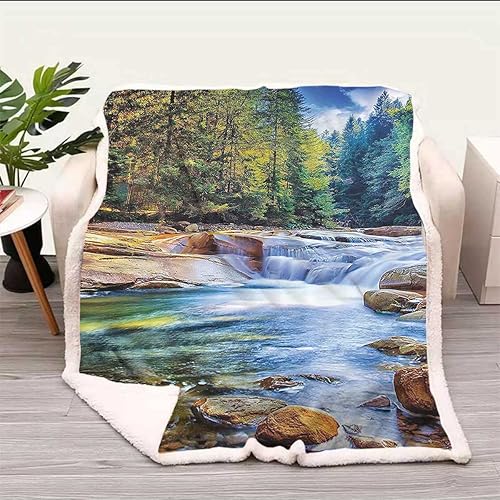 Nature Decor Cobijas Calientes para Invierno Jade Verde Aguacate Verde Manta Decorativa para Exteriores para sofá, cama, sofá, silla, tamaño bebé 39