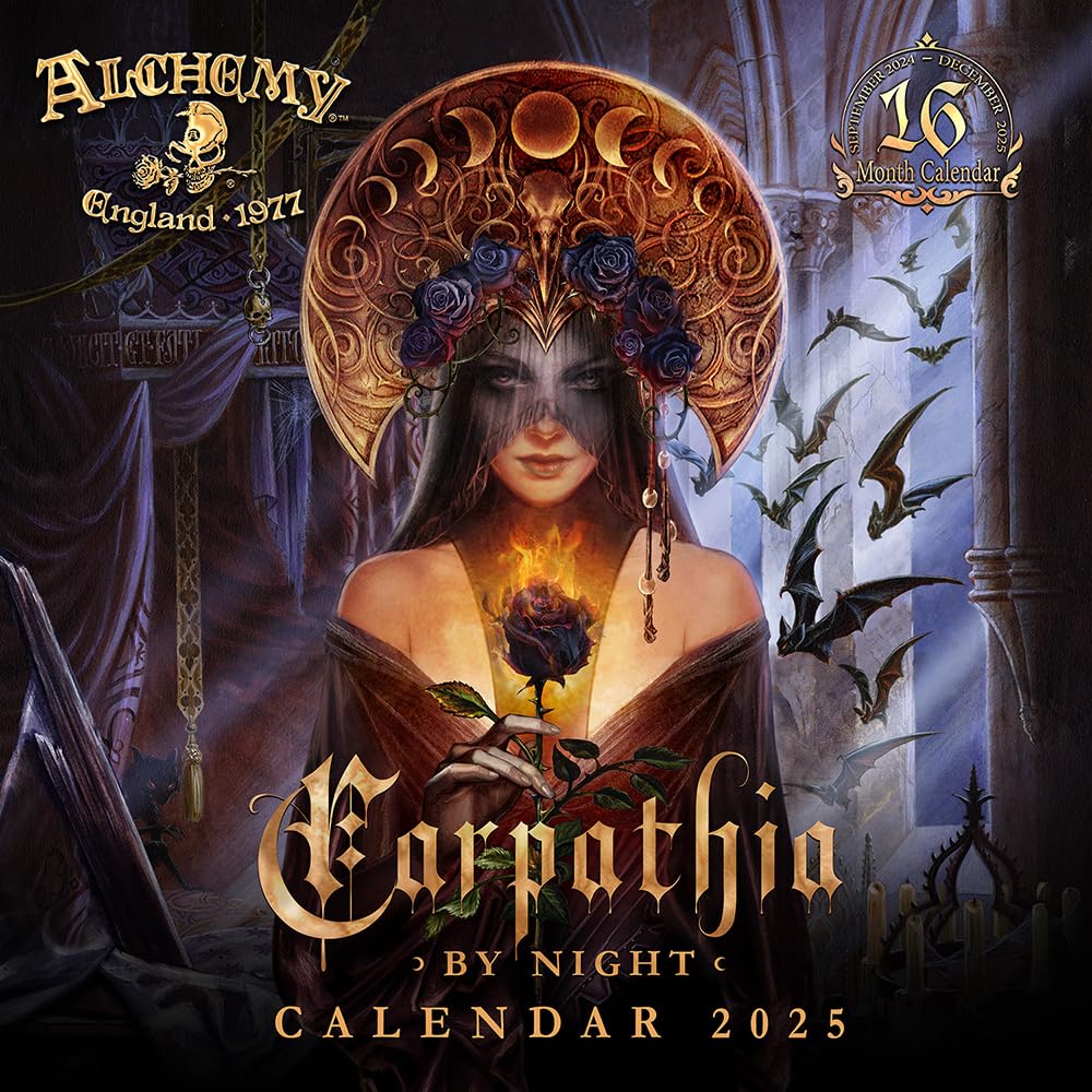 Alchemy 1977 Gothic 2025 Calendar: 1977, Alchemy: 9780738771878: Amazon 