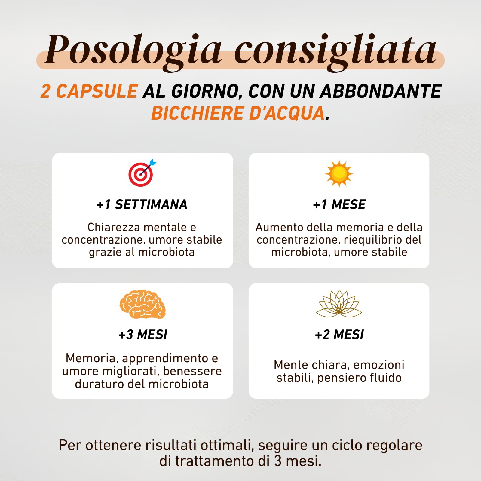 French Mush Lion's Mane Bio 8000 mg - 168 Capsule | Concentrazione, Umore, Criniera di Leone, Hericium erinaceus, Formato 3 Mesi, Testato in Laboratorio, Made in France