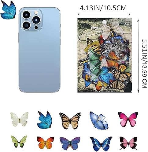 Miniatura 9 de 60 calcomanías de plantas, calcomanías transparentes de plantas con tema de naturaleza, calcomanías de decoración botánica impermeables para álbumes