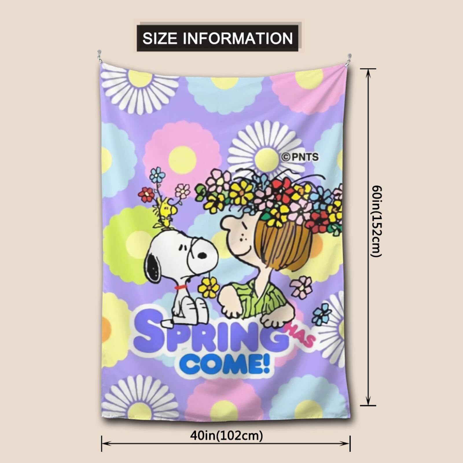 Amazon.co.jp: タペストリー スヌーピー Snoopy ポスター 背景布 布 