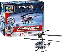 Revell Advent Calendar RC Helicopter I Remote Controlled Helicopter I for Crafts I RC Advent Calendar for Boys, Girls & Adults from 10 Years I Gift for Christmas
