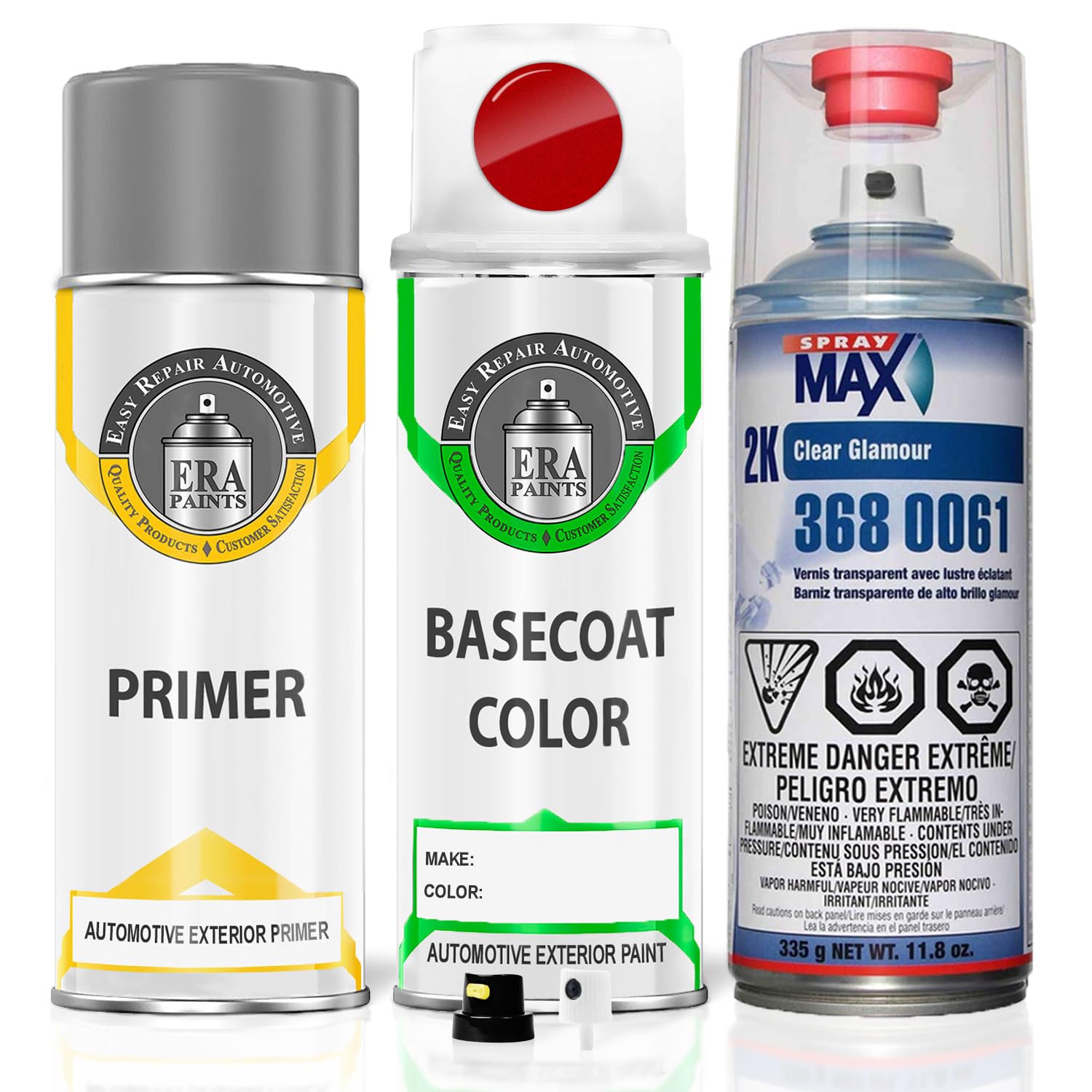Amazon.com: ERA Paints PRC/MRC - Firecracker Red for JEEP Exact