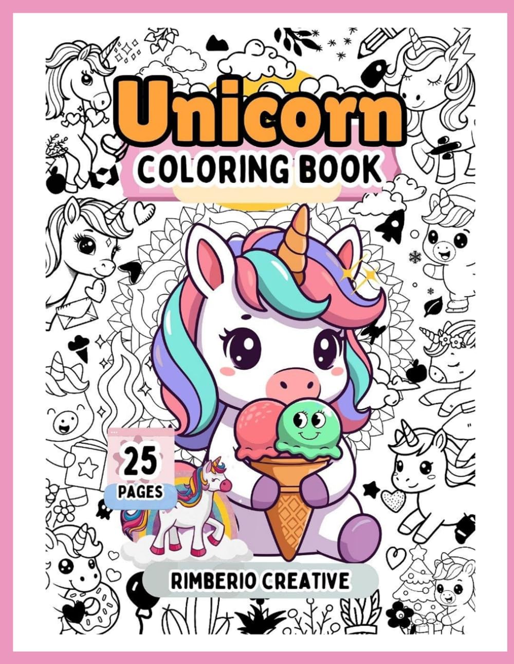 Unicorn Coloring Book for Kids: Fun and Magical Coloring Pages for Children