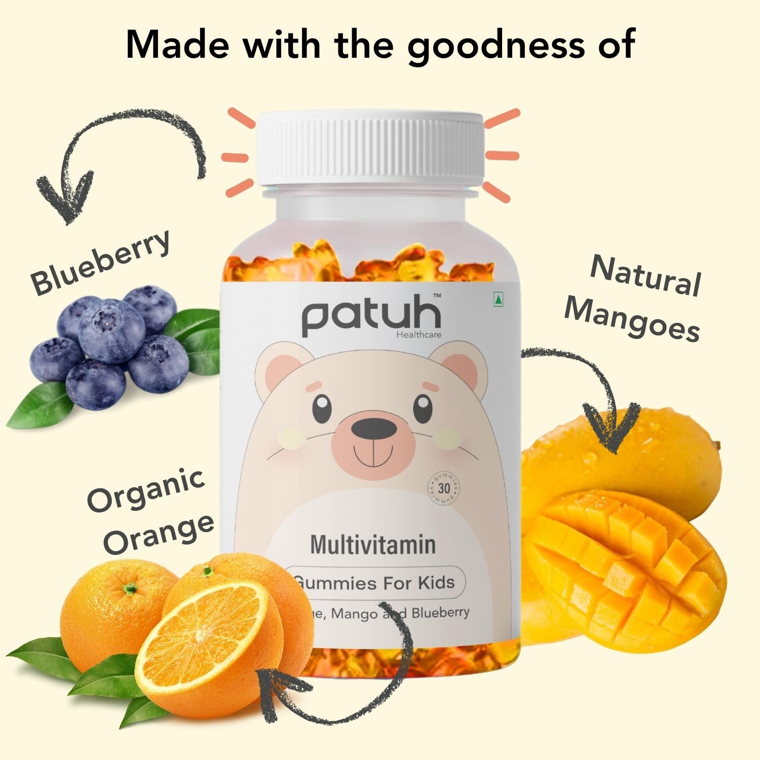 Petu healthcare multivitamin and calcium+ vitamin D3 gummis combo for kids (4+ years) | 100% vegetarian formula with 15 vitamin minerals taste. Supports teeth tooth immunity and energy. 2 Pack Petu healthcare multivitamin and calcium+ vitamin D3 gummis combo for kids (4+ years) | 100% vegetarian formula with 15 vitamin minerals taste. Supports teeth tooth immunity and energy. 2 Pack
