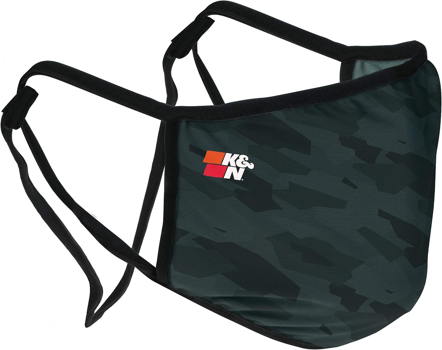 K&N Face Mask: Single Layer Polyester Mask for Increased Breathability; Washable, Reusable, and Comfortable: Camo Single-pack, 88-0500C