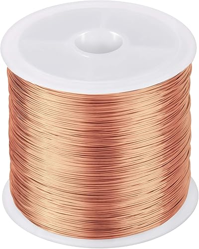 Miniatura 9 de MIKIMIQI Alambre de joyería de 328 pies, calibre 26, resistente al deslustre, alambre de cobre para hacer joyas, 0.016 in x 328.1 ft (color plateado)