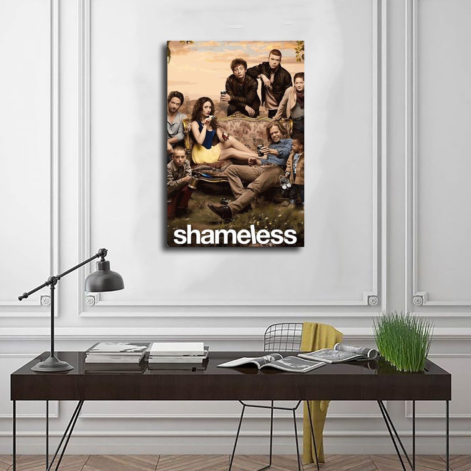Poster Su Tela Greb Shameless TV - 40x60 Cm - Decorazione Murale Per Soggiorno E Camera