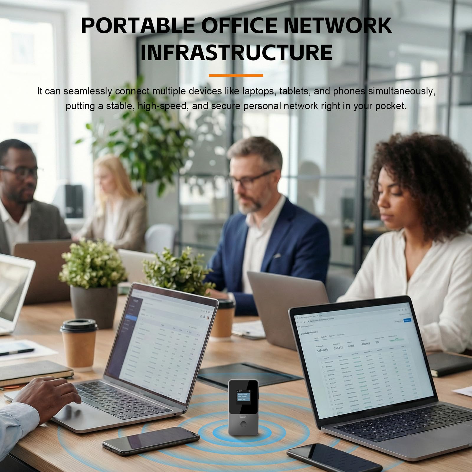 Hotspot WiFi portatile globale per viaggi, nessuna SIM richiesta, router 4G LTE che copre oltre 140 paesi, pay-as-you-go, collega fino a 10 dispositivi, dati USA da 10 GB inclusi, dati gratuiti a vita