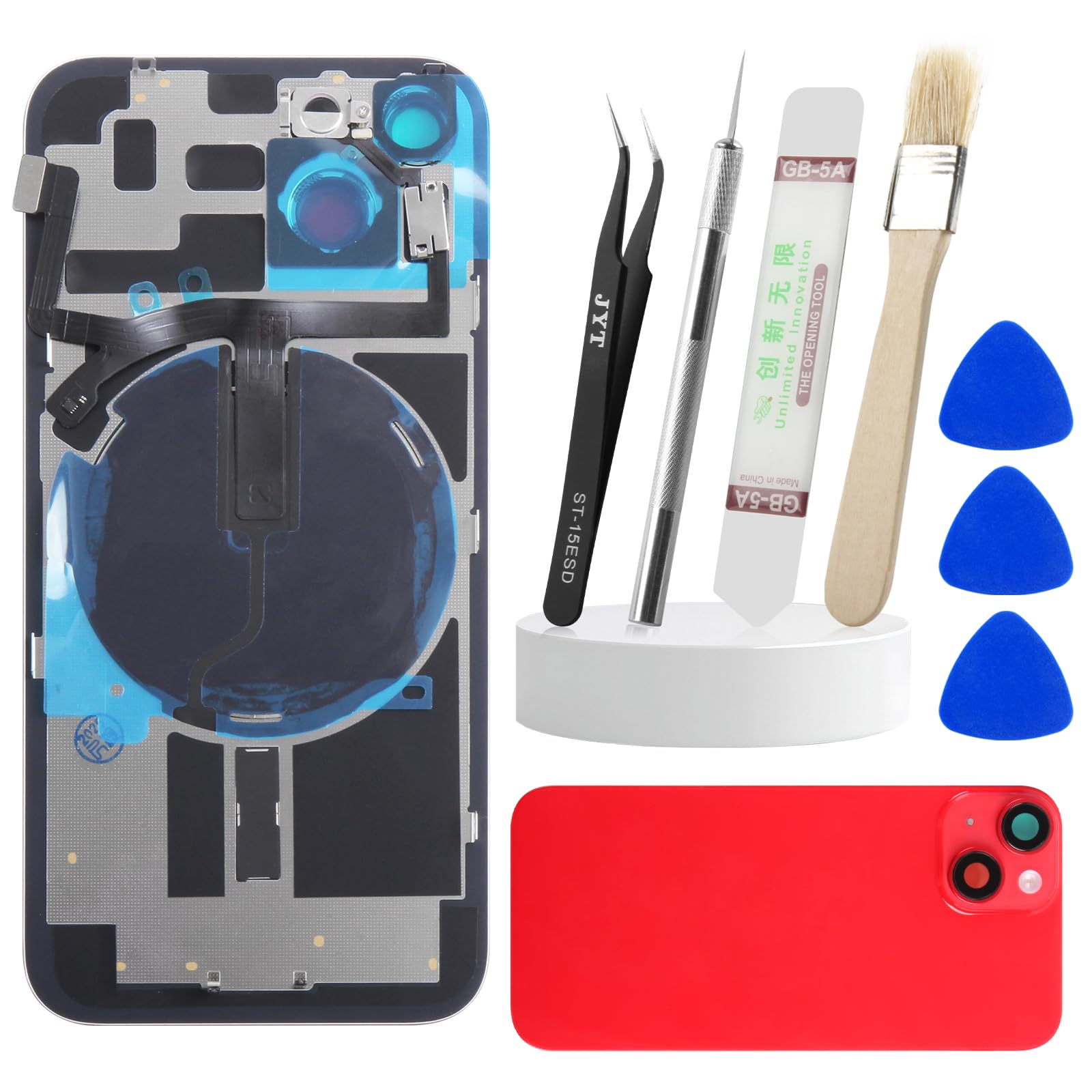 Amazon.co.jp: SRJTEK for iPhone 14 6.1インチ バックガラス交換用