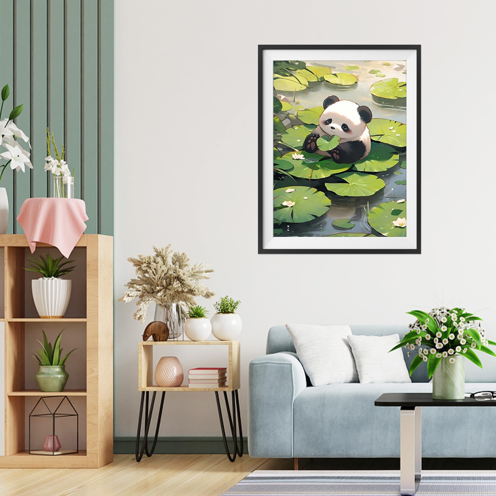 Kit Peinture Diamant TOSTOG 30x40 Cm - Diamants Ronds 5D, Toile Adhésive, Pour Décoration Murale DIY