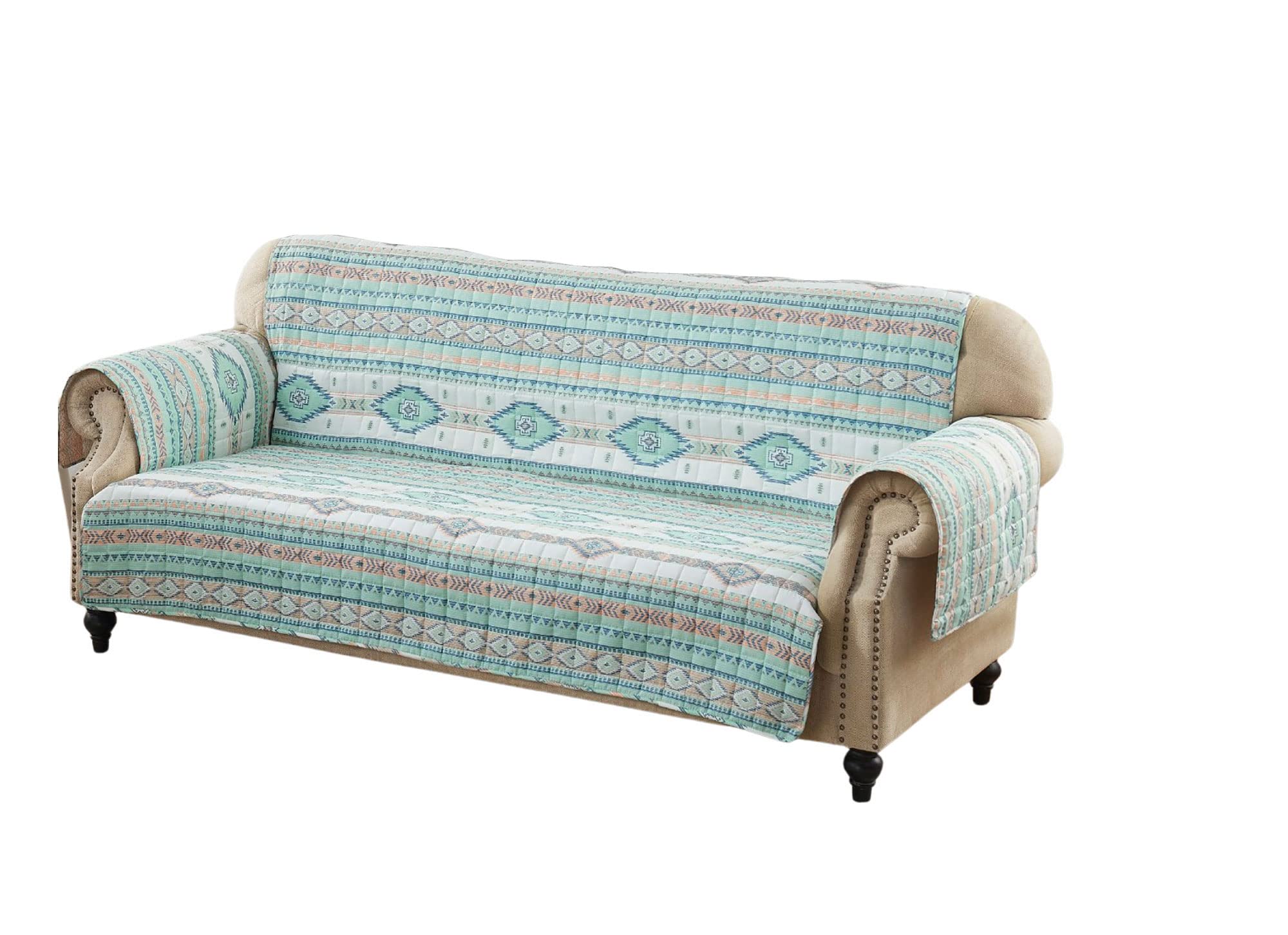 Barefoot Bungalow Phoenix Furniture Protector, Sofa, Turquoise