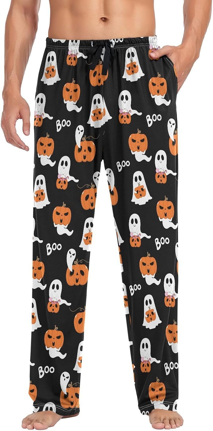 Laprad Men's Pajama Pants Lounge Pjs Bottoms Soft Sleep Pant with Pockets Drawstring