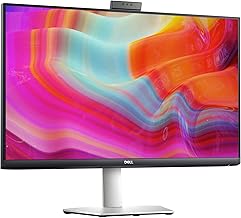 Dell-S2722DZ (68.58 cm) QHD Monitor 2560 x 1440 at 75 Hz, IPS Panel, Built-in Devices:IR Camera, USB 3.2 Gen 1/USB-C Hub & Dual 5w Speakers, Anti-Glare 3H Hardness, 5 Year Warranty