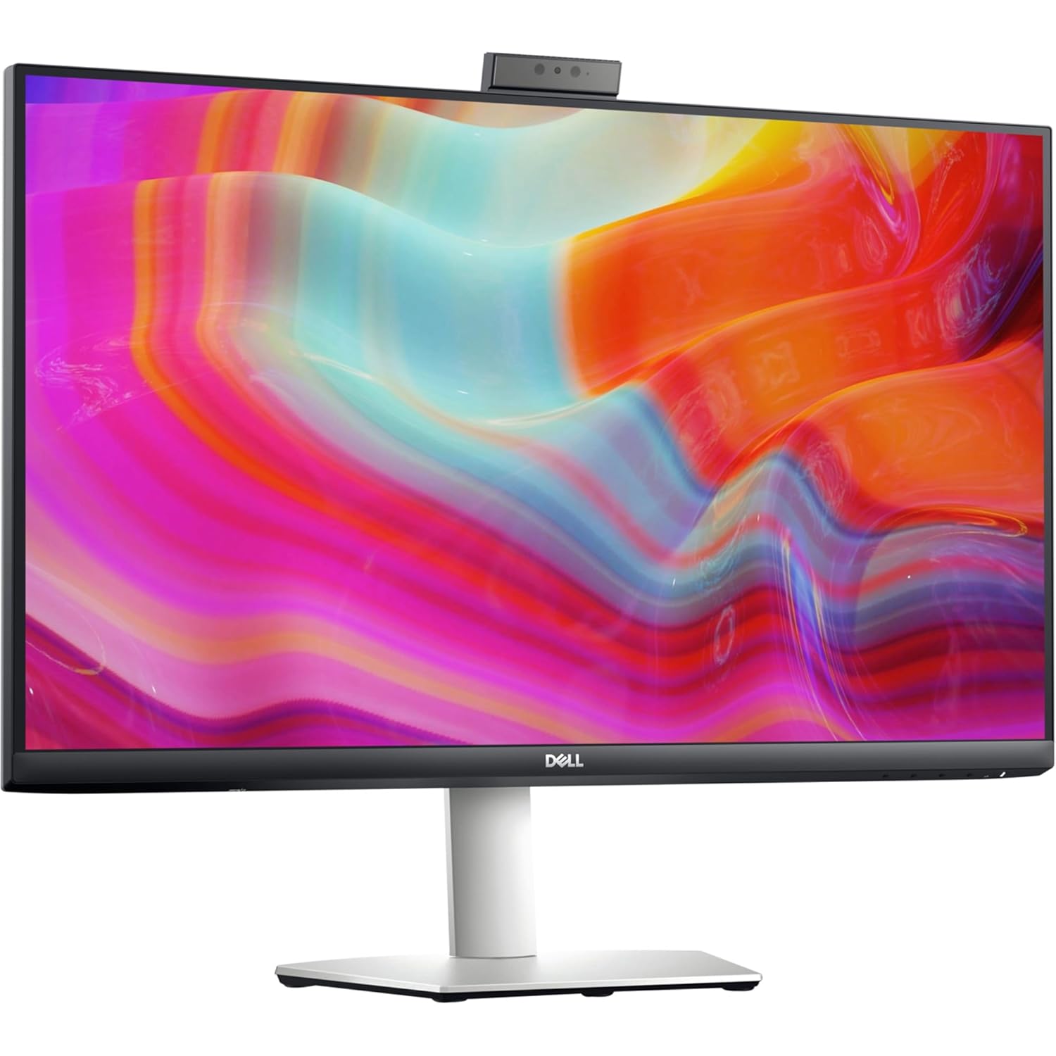 Dell-S2722DZ (68.58 cm) QHD Monitor 2560 x 1440 at 75 Hz, IPS Panel, Built-in Devices:IR Camera, USB 3.2 Gen 1/USB-C Hub & Dual 5w Speakers, Anti-Glare 3H Hardness, 5 Year Warranty