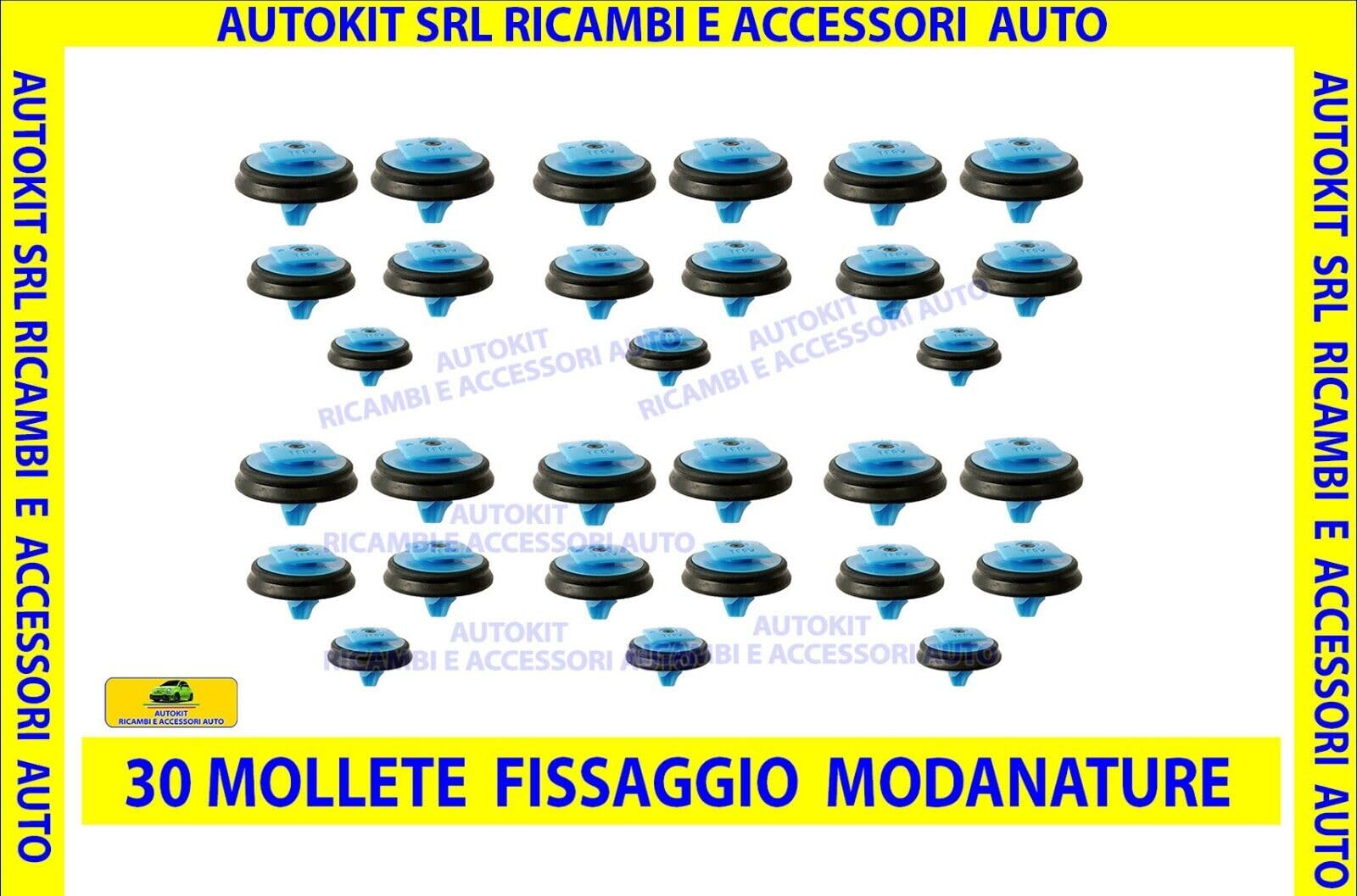 KIT SERIE MODANATURE LATERALI FASCE PORTA PORTIERE PARACOLPI SPORTELLI per PANDA modello 312 prodotte dal 2012 in poi - 368330-3683331 - 3683332-3683333