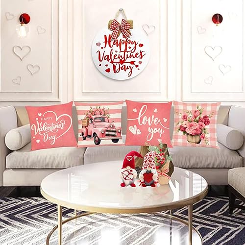 Miniatura 6 de Juego de 4 fundas de almohada para el día de San Patricio de 16 x 16 pulgadas fundas de almohada para el día de San Patricio trébol de la suerte