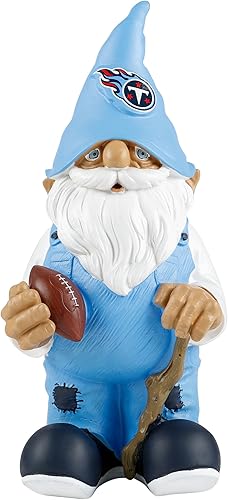 Vista 12 de NFL Resin 11.5" Team Logo Outdoor Garden Statue Gnome