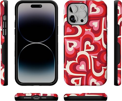 Vista 1138 de Casely - Funda para iPhone 14 Pro Max, Viva La Vida, Frida Kahlo Floral Collage, compatible con MagSafe 10 Frida Kahlo Viva La Vida Collage