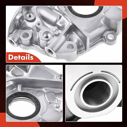 Miniatura 7 de A-Premium Bomba de aceite de motor compatible con Ford Probe 1993-1997 y Mazda MX-6 1993-1997, 626 1993-2002, Protege 1999-2003, 1.8L 2.0L