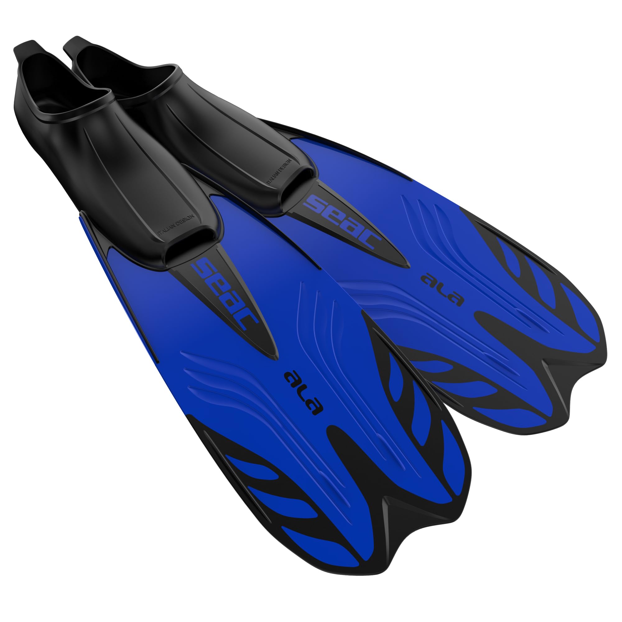 Seac Ala, Full Foot Snorkeling Fins for Adults and Children
