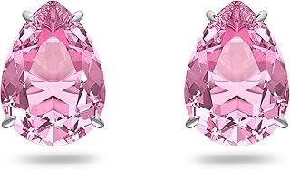 Swarovski Pendientes de Botón Gema para Mujer, Colección Gema de Swarovski