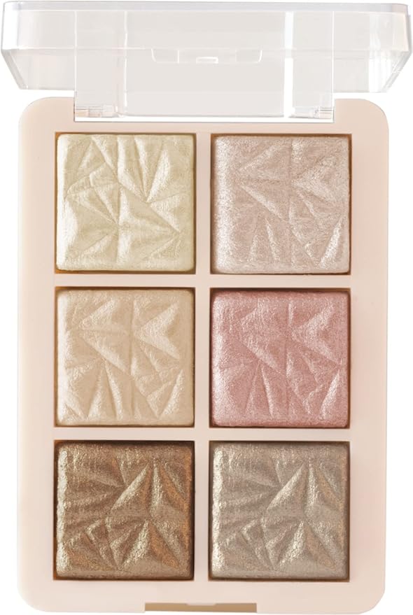 Buy MARS 6 Shade illuminating Highlighter and Blusher GlowZillaPalette