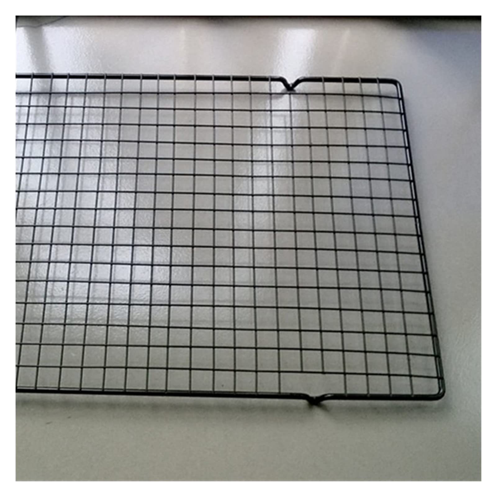 WSZMD 2Pcs /Set Baking Tools Inserts For Baking For Cookies/Cake/Bread Iron 25 * 40cm / 10 * 16 Inch，Pan Cooling Rack