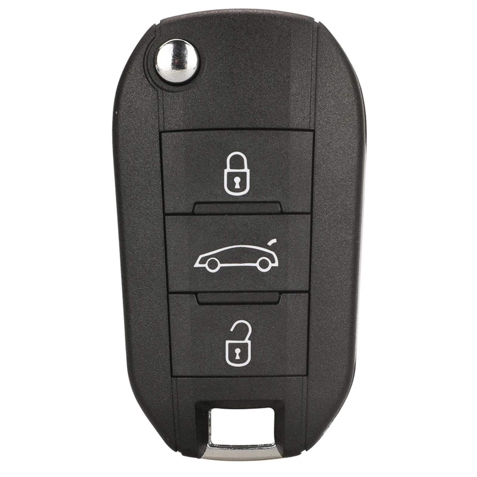Carcasa Llave Coche Compatible Con Citroen Para C3 2009 2010 2011 2012 2013 2014 2015 2016 2017 2018 2019 C4 2004-2018 Carcasa Para Llave Remota De 2 Y 3 Botones HU83 VA2