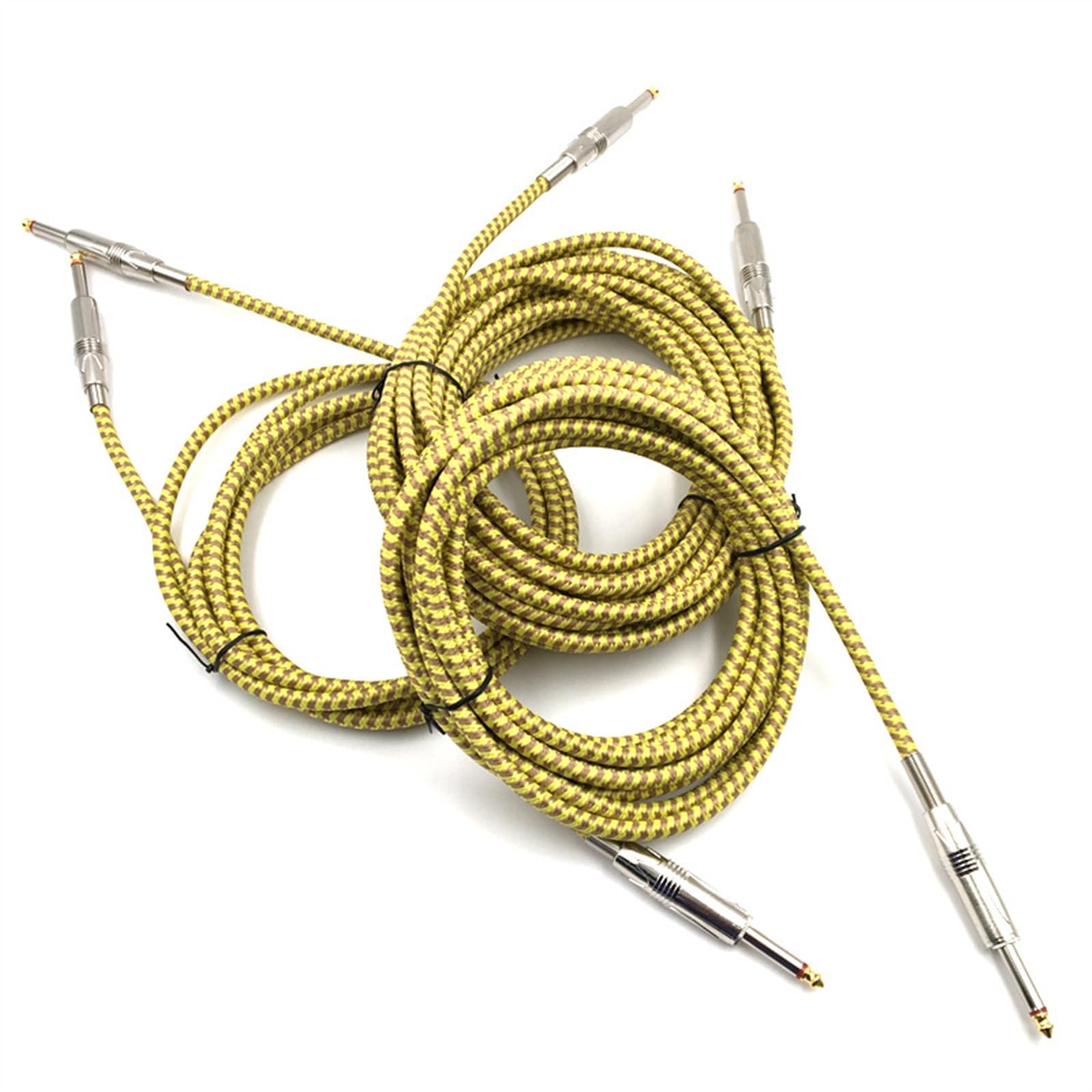 Cavo Audio Er Chitarra Cavo intrecciato per chitarra Altoparlante per basso Cavo schermato per riduzione del rumore per chitarra elettrica (Size : 300cm)