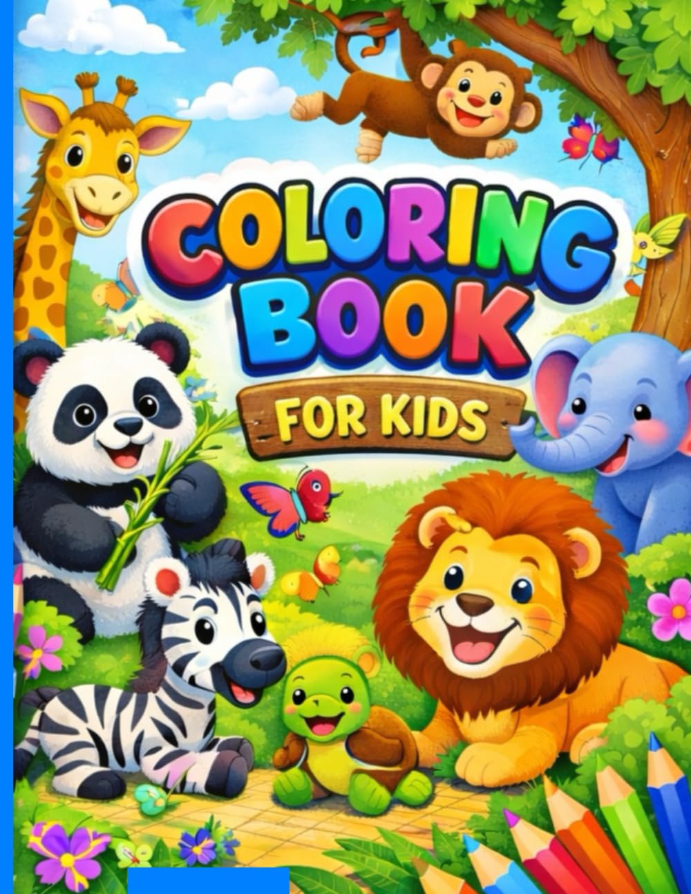 Coloring Book for Kids: Creative and Educational Coloring Book to Develop Fine Motor Skills