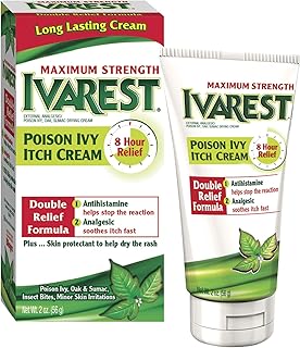 Ivarest Anti-Itch Cream, Maximum Strength, Medicated, 2 Ounce