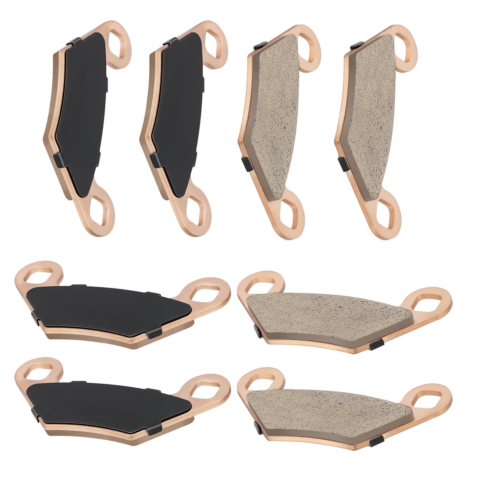 Sintere Bremsbeläge vorne und hinten passend für Polaris Sportsman 1000 Sportsman X2 /Touring/High Lifter 850/800 /700/550 /500 Scrambler 1000 ATP 500/330 2004-2019