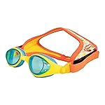 FINIS DragonFly Kids Swim Goggles - Ages 3-6, Adjustable Floating Strap, UV Protection, Anti-Fog - Surf Rider