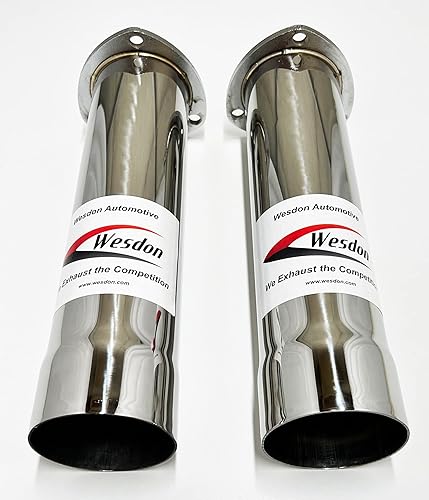 Miniatura 5 de SS Cabecera Colectores 3.00 pulgadas Brida a 3.00 pulgadas ID Outlet WHC300-300-SS 304 pulido acero inoxidable par de colectores Wesdon