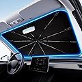 Car Windshield Sun Shade Umbrella: Foldable Fro…
