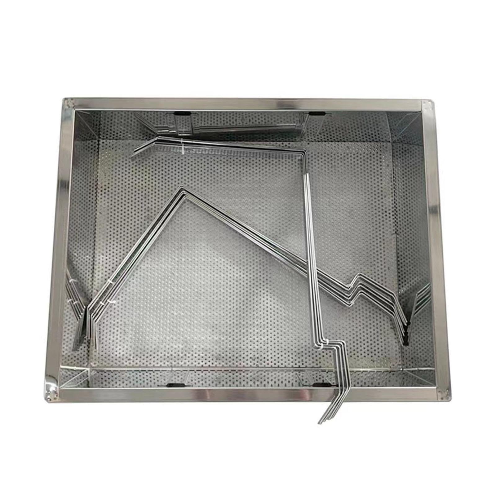 Bandeja desoperculadora de Panal Herramienta para apicultores Filtro Fino Colador de Miel versátil de Acero Inoxidable