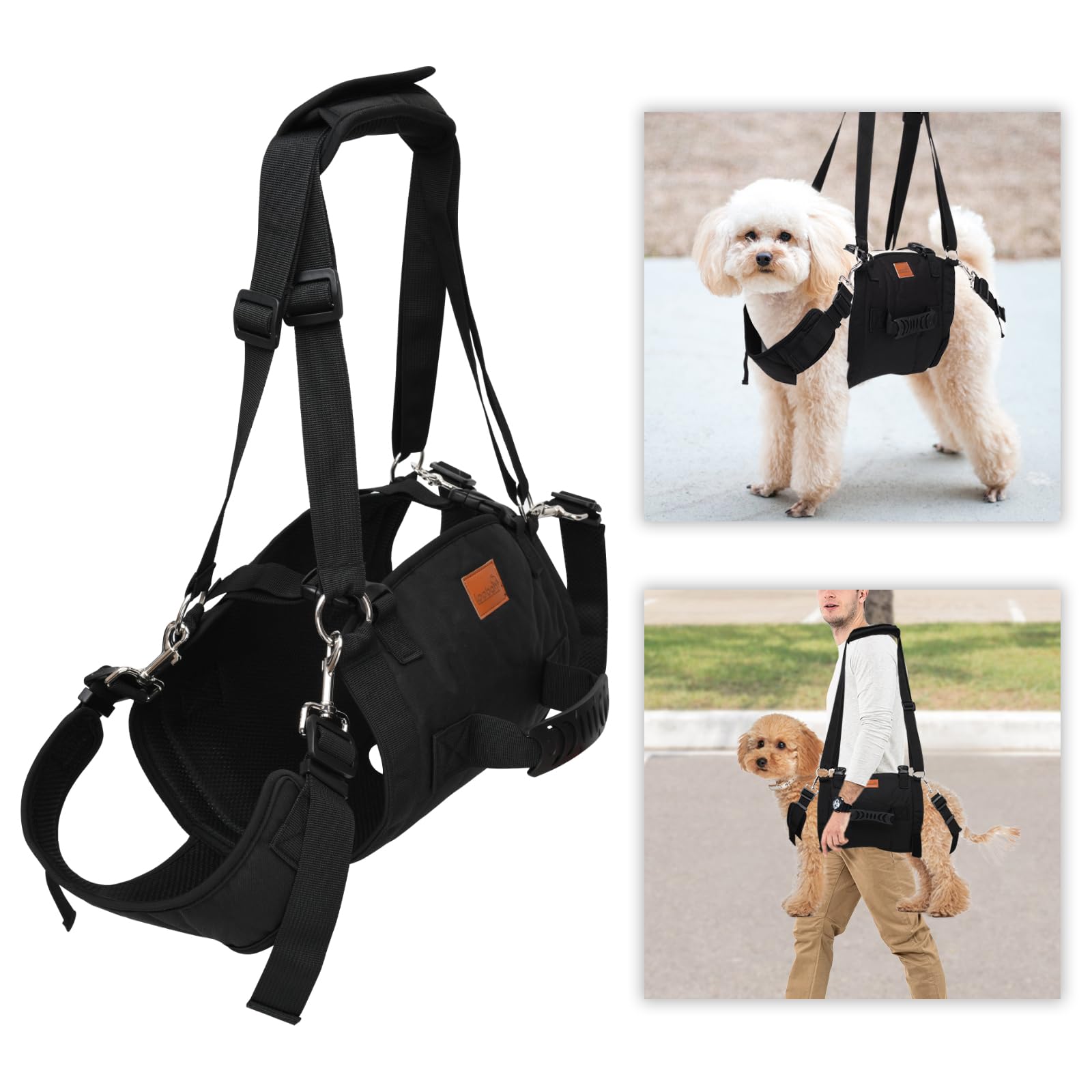 Amazon | LOOBANI 犬 ハーネス 犬 歩行補助ハーネス 老犬の前足と後足