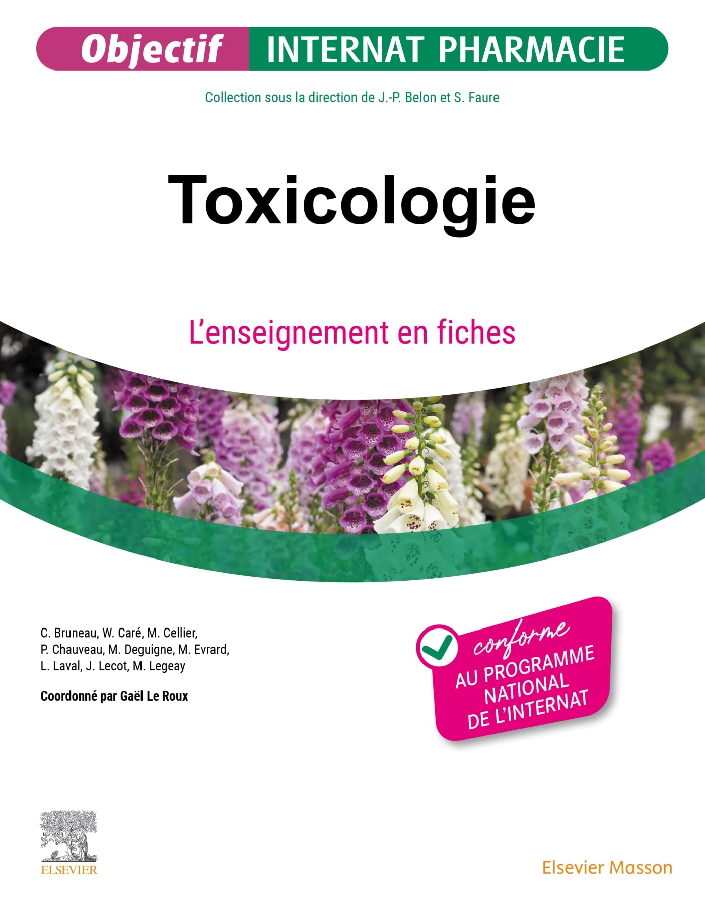 Toxicologie: L'enseignement en fiches